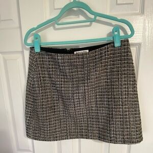 Reformation Tweed Skirt